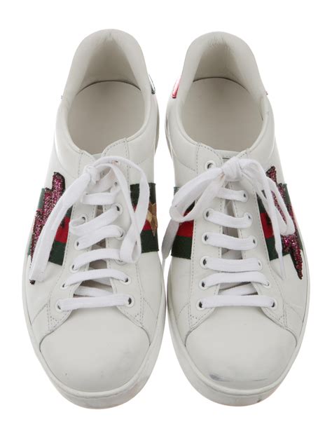 gucci ace sneaker with wool|Gucci embroidered sneakers women's.